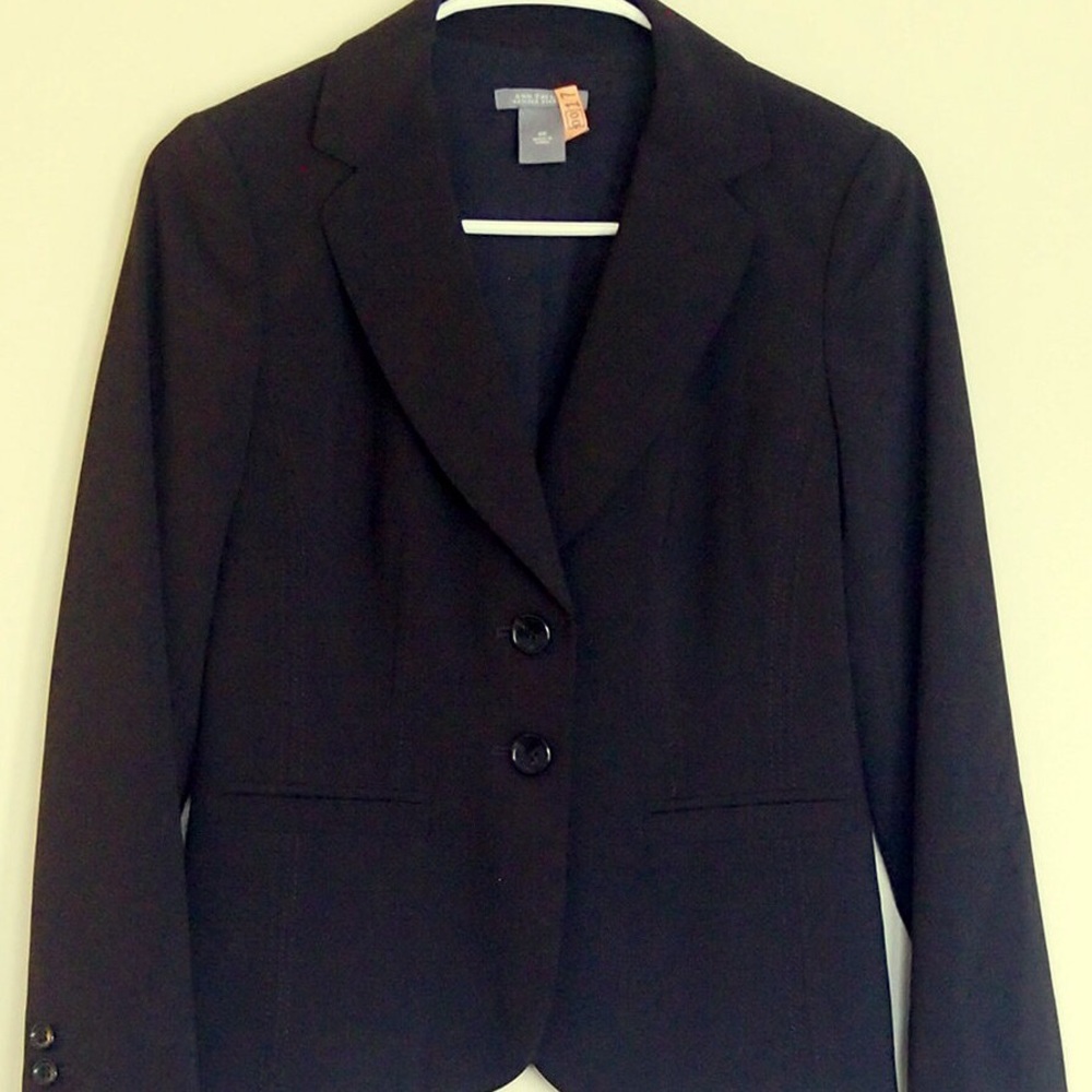 🍩Ann Taylor chocolate brown blazer suit jacket.